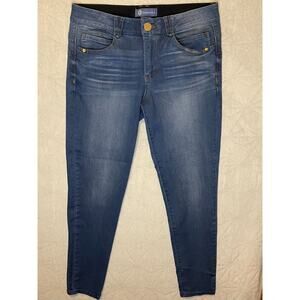 Democracy Jeans, Women's, Size 12, Blue, "Ab"solution, Stretch, Mid-Rise, Skinny